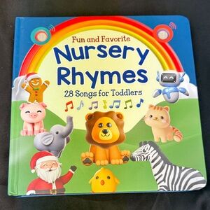 Fun and Favorite Nursery Rhymes Book for Toddlers 28 songs in the book